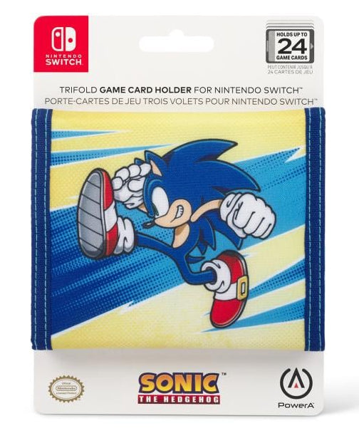 Porte-cartes de jeu trois volets pour Nintendo Switch - Sonic The Hedgehog - Neuf