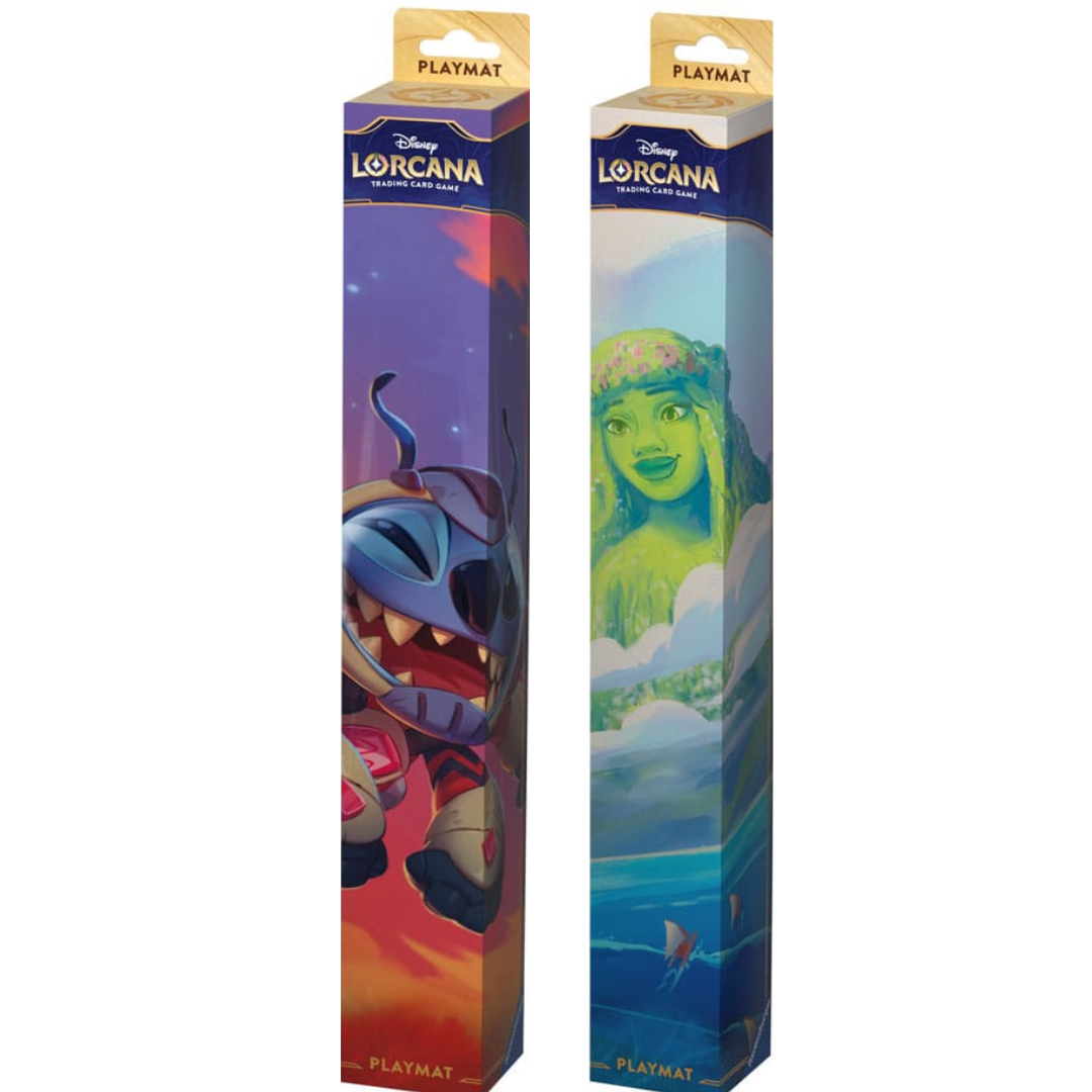 Disney Lorcana - Les Terres d'Encres - Tapis de Jeu - Playmat - Neuf