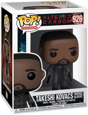 FUNKO POP 926 - ALTERED CARBON - TAKESHI KOVACS (WEDGE SLEEVE) - NEUF