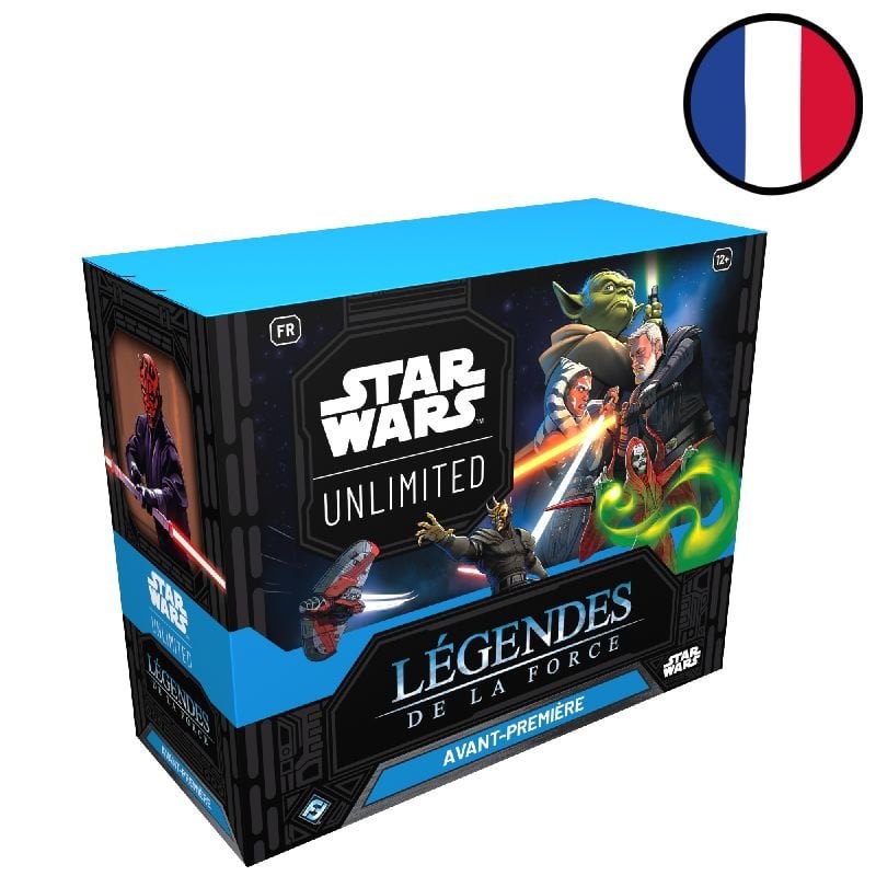 Star Wars : Unlimited - Pack Avant-Première - Légendes de la Force - Neuf scellé