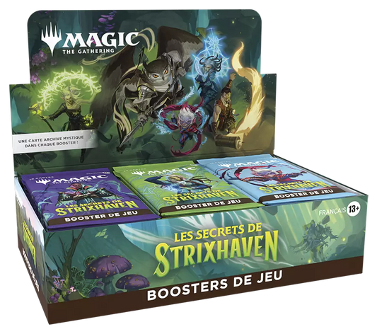 Magic the Gathering - Boite de 30 boosters de jeu - Les Secrets de Strixhaven