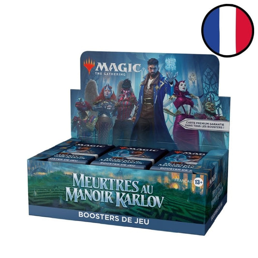 Magic the Gathering - Boite de 36 boosters de jeu - Meurtres au manoir Karlov - Neuve scellée