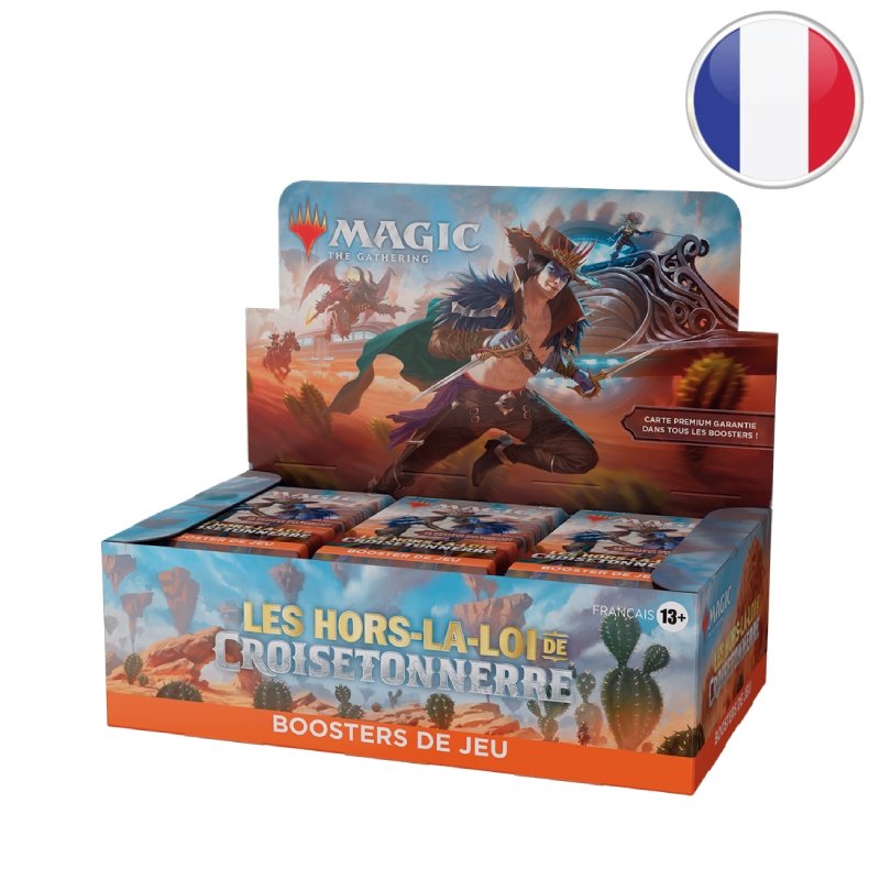 Magic the Gathering - Boite de 36 Boosters de Jeu - Les Hors-la-Loi de Croisetonnerre - Neuf sous blister