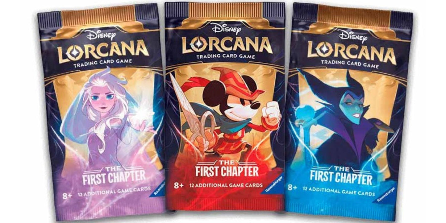 Disney Lorcana - The First Chapter - Reprint Booster vendu à l'unité en Anglais - Neuf