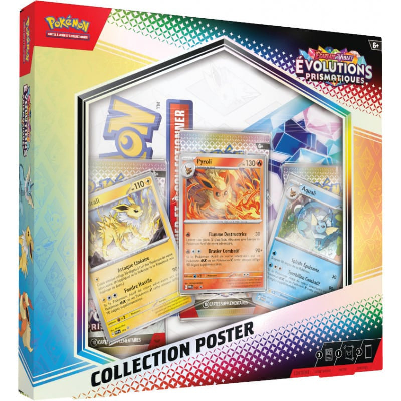 Pokémon -Coffret Collection poster EV8.5 – Évolutions Prismatiques - Neuf scellé