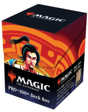Magic the Gathering - Ultra Pro - Pro-100+ Deck Box - Les Cavernes Oubliées d'Ixalan - Neuf sous blister