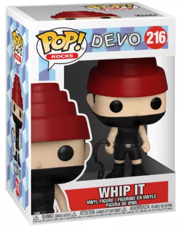 FUNKO POP 216 - DEVO - WHIP IT - NEUF