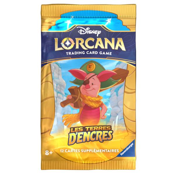 Disney Lorcana - Les Terres d’Encres - Booster en Français - Neuf