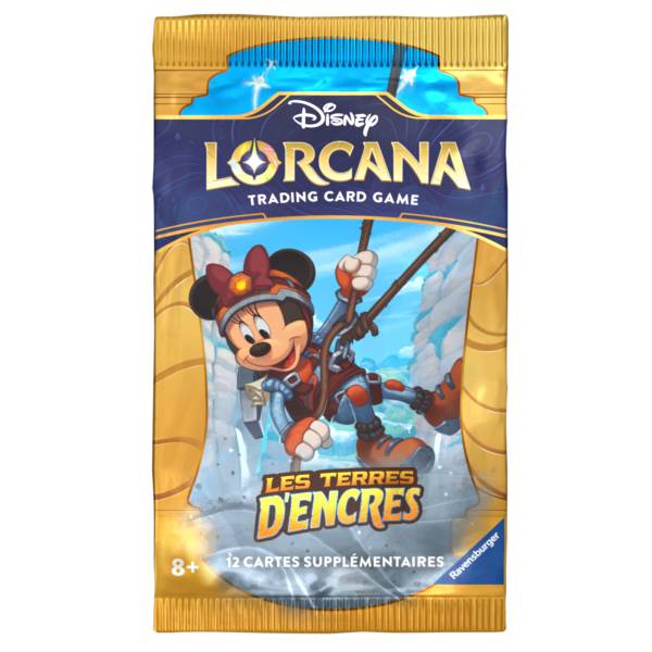 Disney Lorcana - Les Terres d’Encres - Booster en Français - Neuf