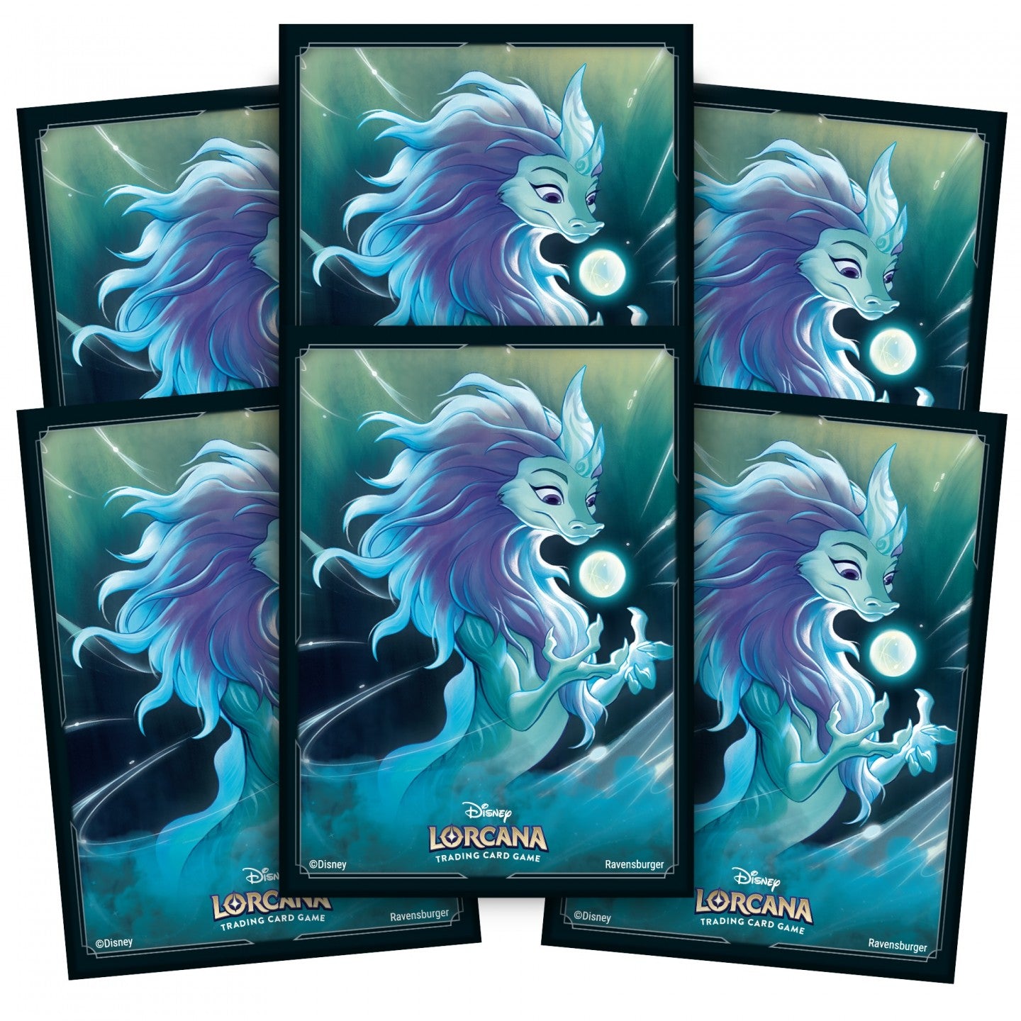 Disney Lorcana - Rise of the Floodborn - 65 Protège-Cartes Sisu - 65 Card Sleeves Sisu - Neuf