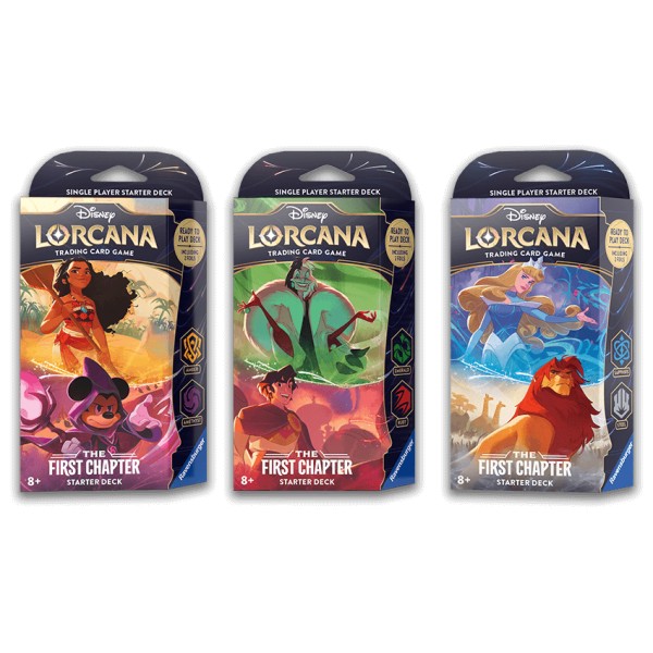 Disney Lorcana - The First Chapter - Reprint Starter Deck en ANGLAIS - Neuf scellé
