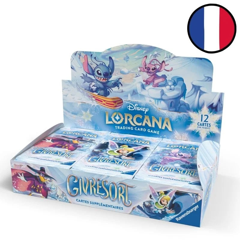 Disney Lorcana - Givresort - Chapitre 11 - Display de 24 Boosters en Français - Neuf