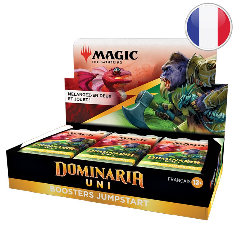 Magic the Gathering - Boite de 18 Boosters Jumpstart - Dominaria Uni en Français - Neuf sous blister