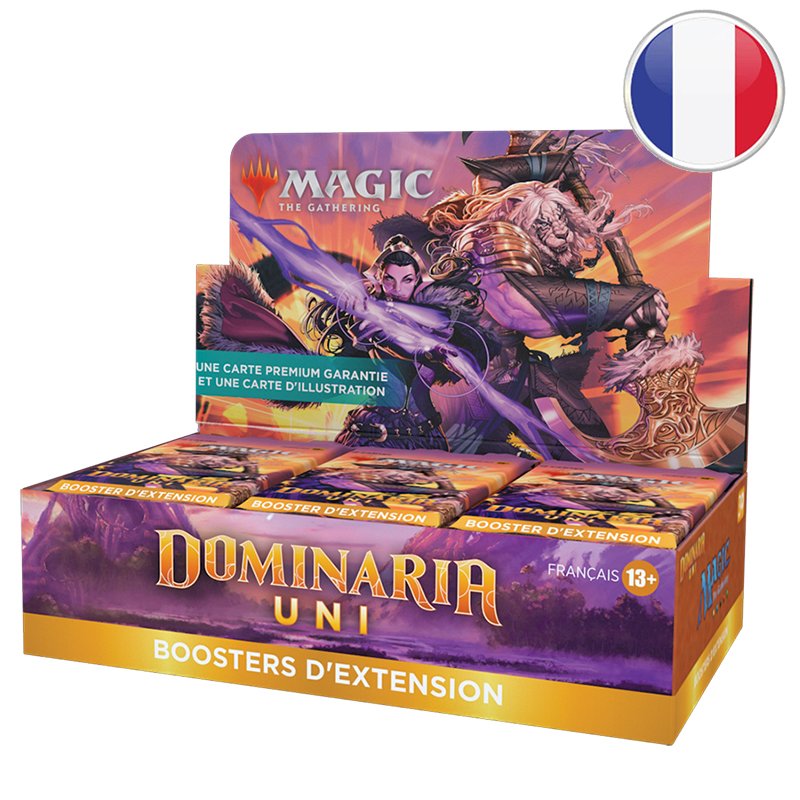 Magic the Gathering - Boîte de 30 Boosters d'Extension - Dominaria Uni en Français - Neuf scellé