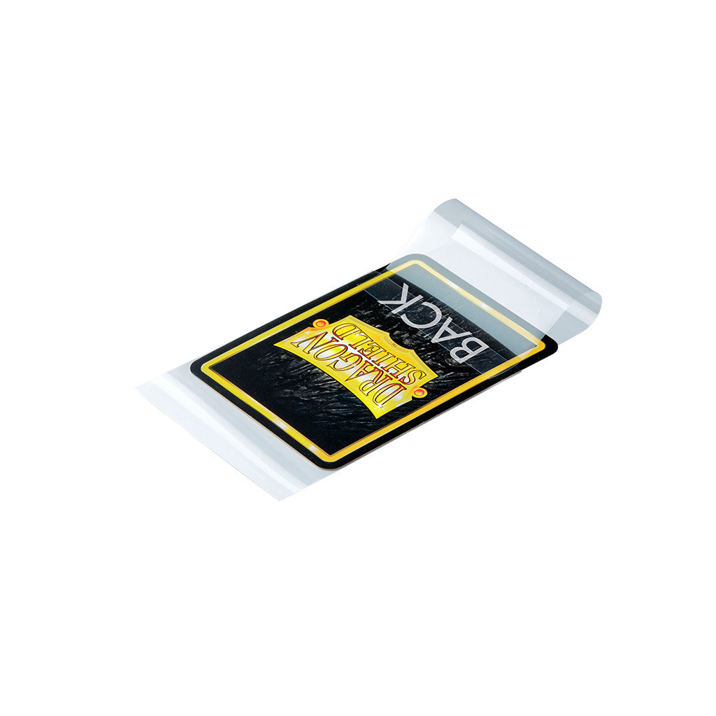 100 Japanese Clear Inner Sleeves - Dragon Shield - Protège-cartes Format Japonais - Perfect Fit Sealable - Neuf sous blister