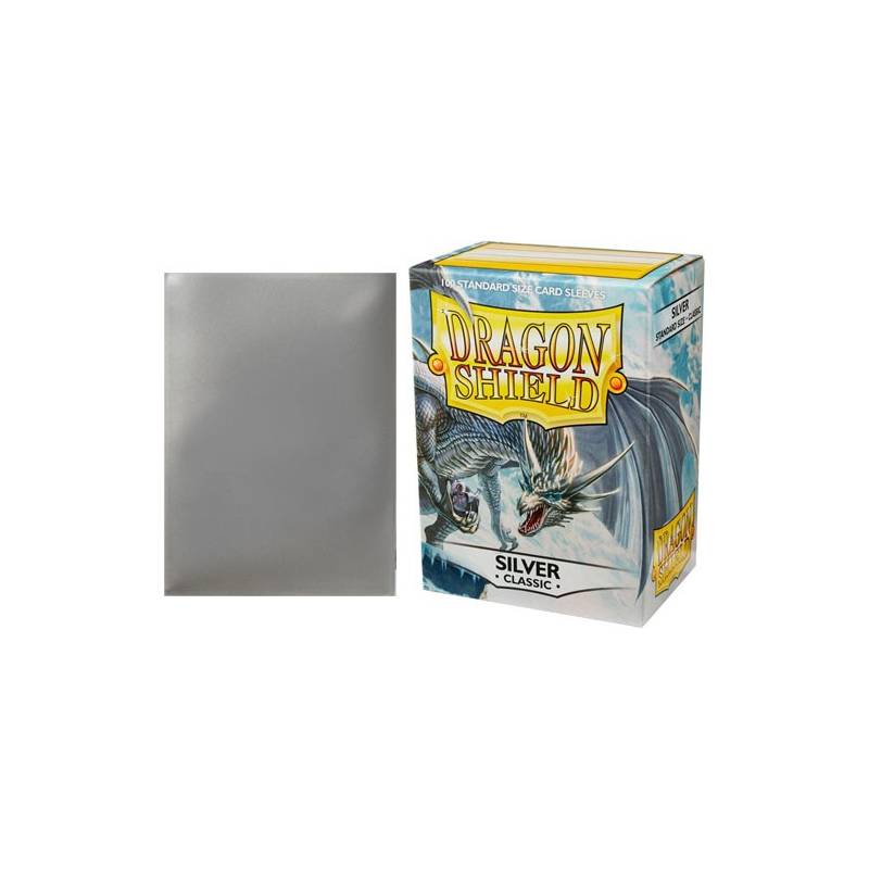 Dragon Shield - 100 Standard Size Card Sleeves - Classic - Neuf sous blister