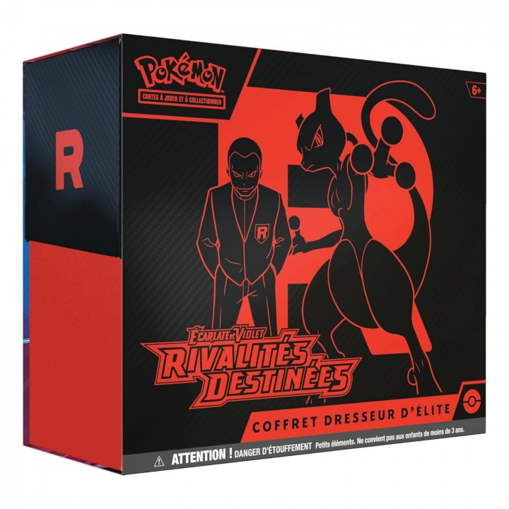 Pokémon - Coffret Dresseur d'Élite - ETB EV10 - Écarlate et Violet - Rivalités Destinées - en français - Neuf (blister déchiré)