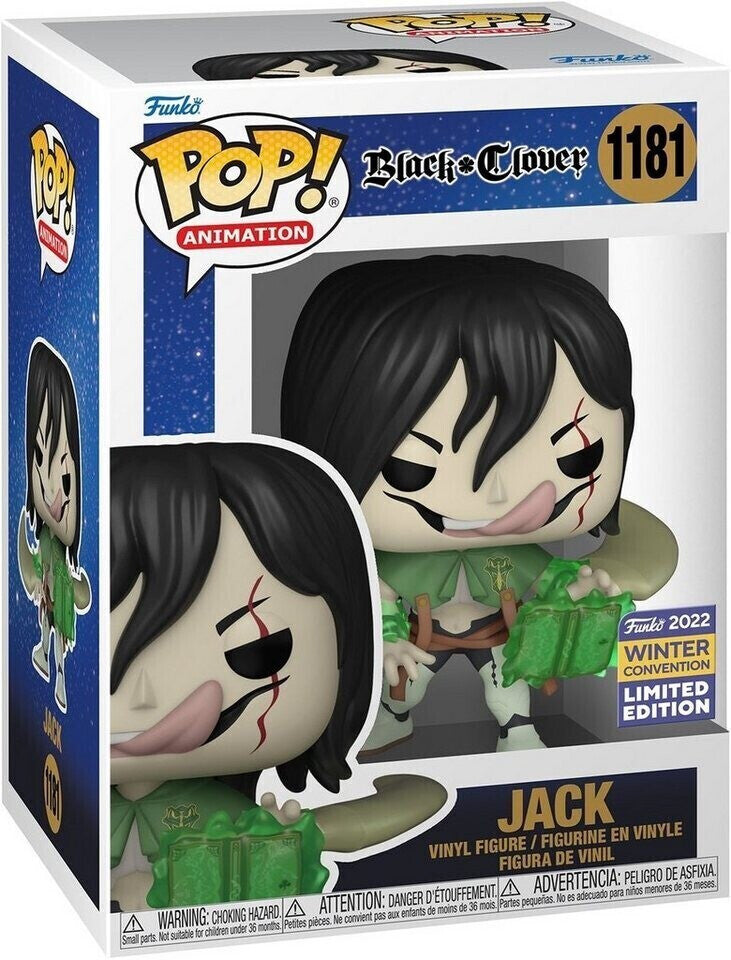 FUNKO POP 1181 - BLACK CLOVER - JACK - NEUF