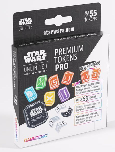 Star Wars : Unlimited - Gamegenic - Premium Tokens Pro - Neuf
