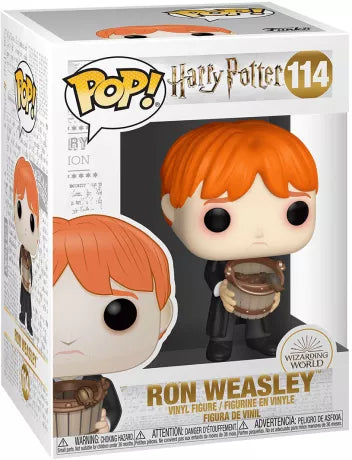 FUNKO POP 114 - HARRY POTTER - RON WEASLEY (CRACHE LIMACES) - NEUF