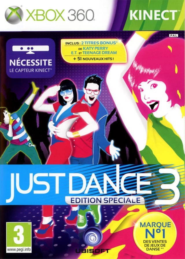 Just Dance 3 - Xbox 360 - Neuf sous blister