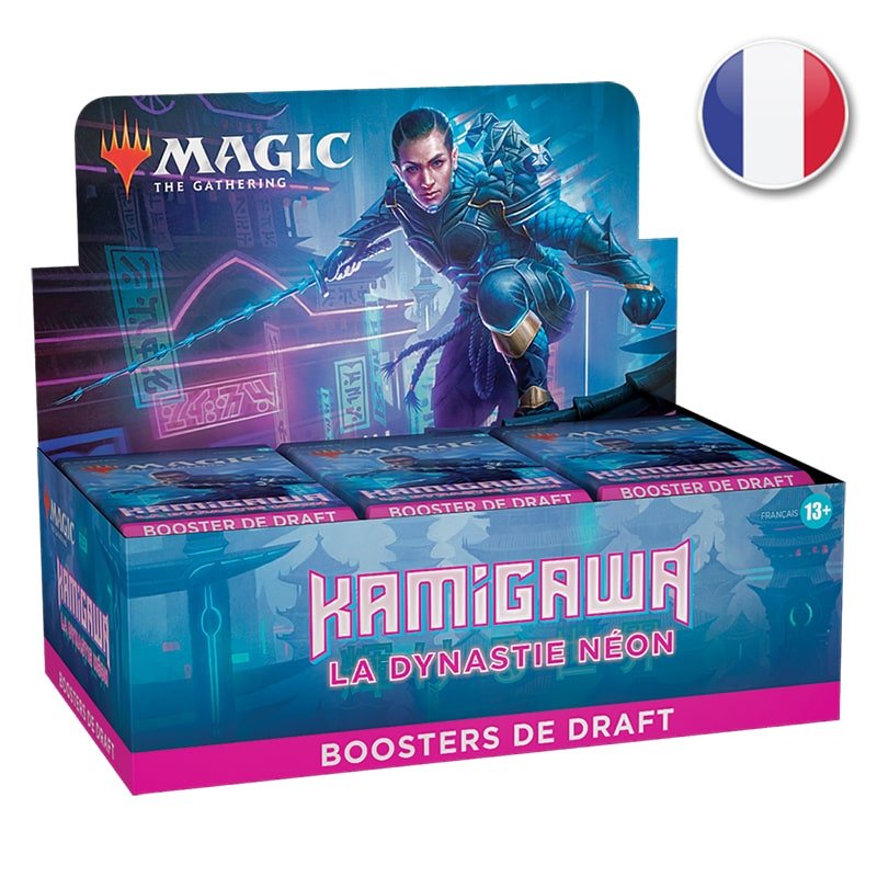 Magic the Gathering - Boite de 36 Boosters de Draft - Kamigawa La Dynastie Néon en Français - Neuf scellé