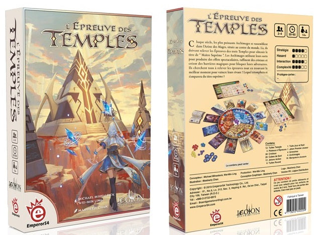 L'Épreuve des Temples - Neuf sous blister