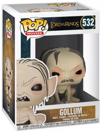Funko Pop 532 - The Lord of The Rings - Le Seigneur Des Anneaux - Gollum - Neuf