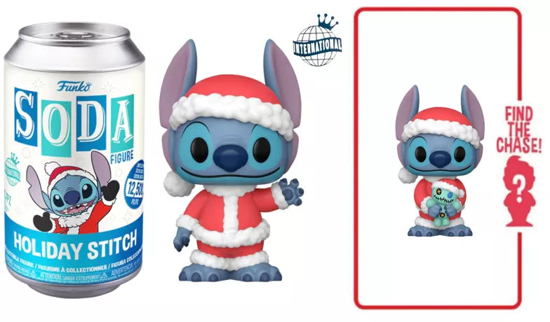FUNKO POP - POP SODA - STITCH NOËL - HOLIDAY STITCH - NEUF