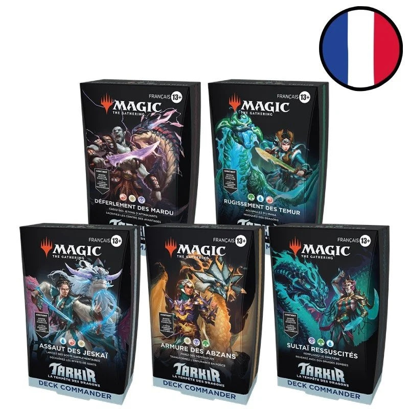 Magic the Gathering - Deck Commander - Tarkir - La tempête des dragons - Neuf scellé