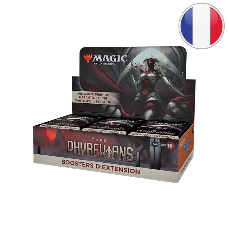 Magic the Gathering - Boîte de 30 Boosters d'Extension - Tous Phyrexians en Français - Neuf scellé