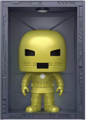 FUNKO POP 1035 - MARVEL - HALL OF ARMOR: IRON MAN MODEL 1 GOLDEN ARMOR - NEUF