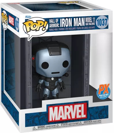 FUNKO POP 1037 - MARVEL - HALL OF ARMOR: IRON MAN MODEL 11 WAR MACHINE - NEUF