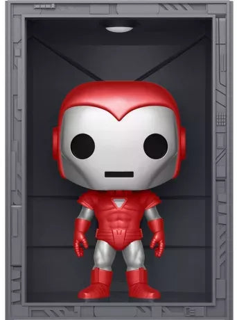 FUNKO POP 1038 - MARVEL - HALL OF ARMOR: IRON MAN MODEL 8 SILVER CENTURION - NEUF