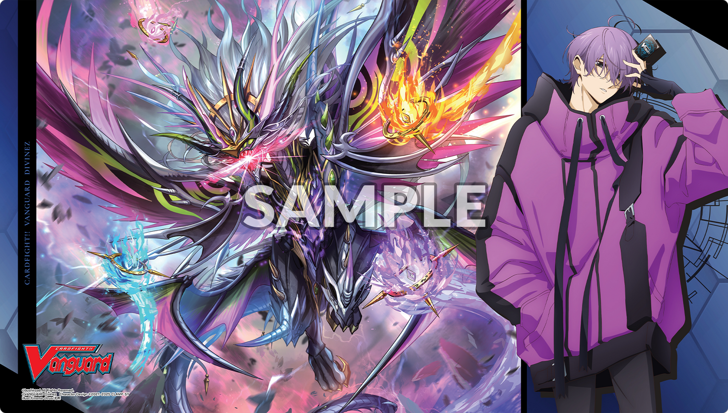 Bushiroad Rubber Playmat Vol. 12 - CARDFIGHT!! VANGUARD Divinez DELUXE Finals - Michiru & Drajeweled Magnus
