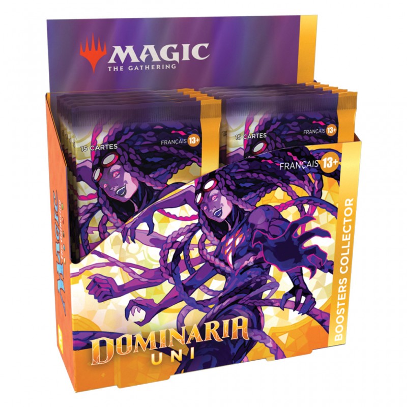 Magic the Gathering - Boite de 12 Boosters Collector - Dominaria Uni en Français - Neuf scellé