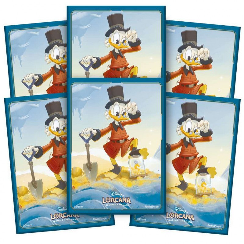Disney Lorcana - Les Terres d'Encres - 65 Protège-Cartes - 65 Card Sleeves - Neuf