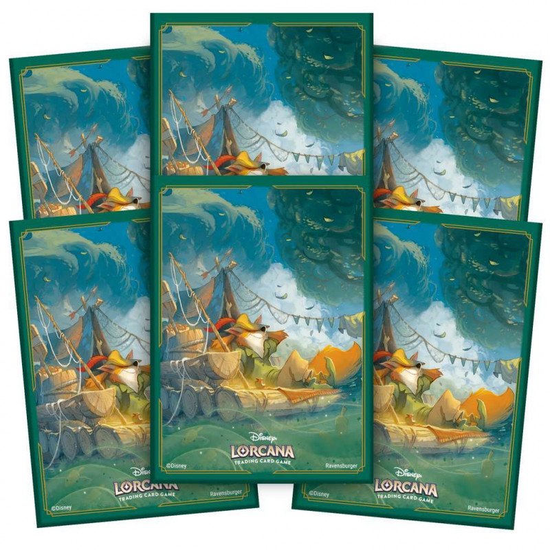 Disney Lorcana - Les Terres d'Encres - 65 Protège-Cartes - 65 Card Sleeves - Neuf