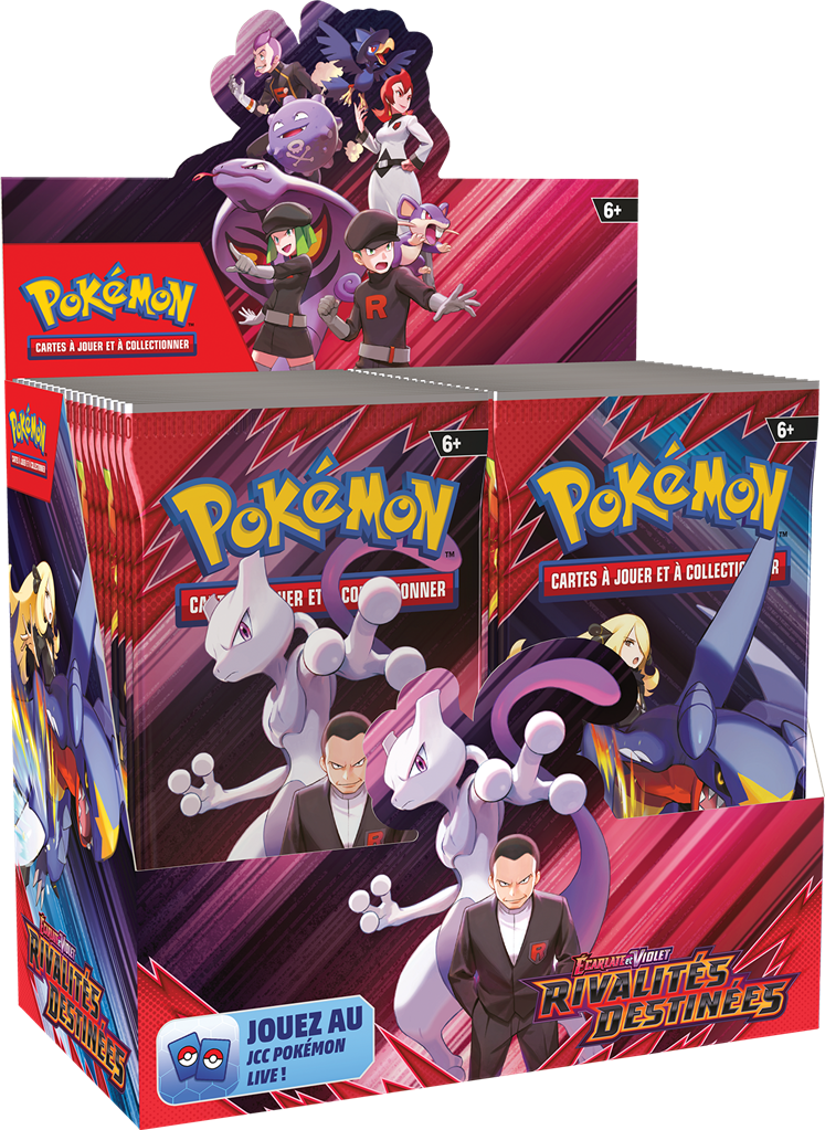 Pokémon - Display de 36 Boosters - Rivalités Destinées EV10 - en français - Neuf