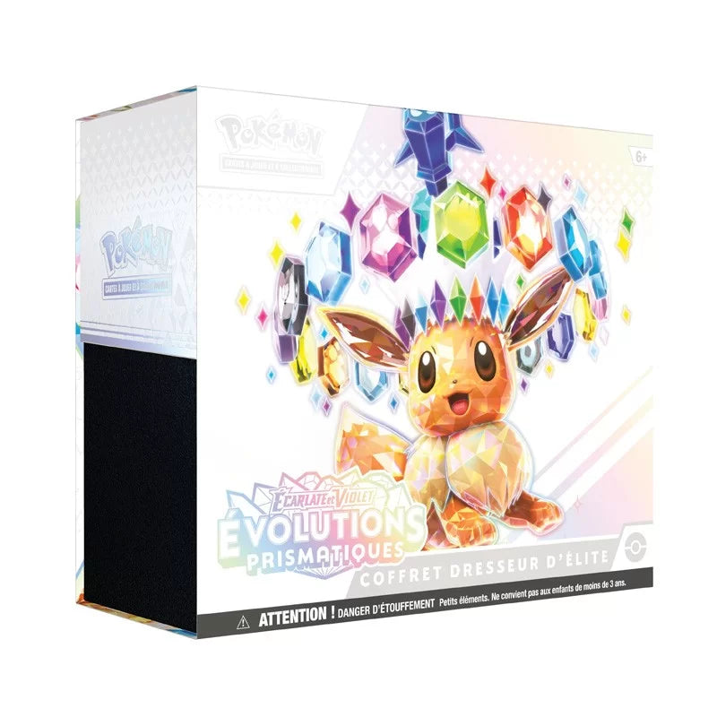 Pokémon - Coffret Dresseur d'Élite ETB EV8.5 - Écarlate et Violet - Évolutions Prismatiques - en français - Neuf sous blister