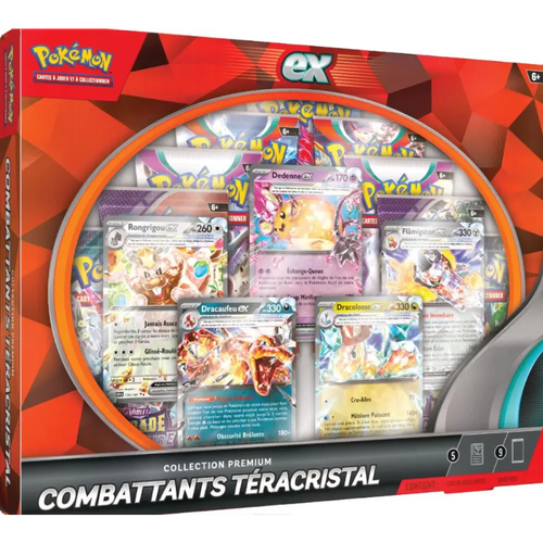Pokémon - Coffret Collection Premium - Combattants Téracristal - en français - Neuf