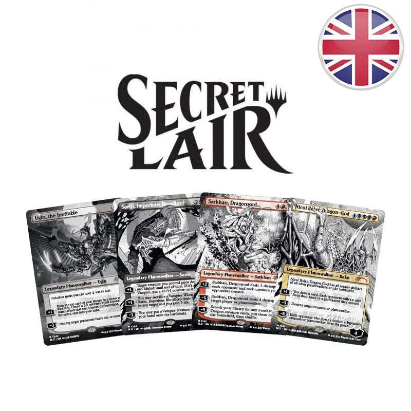 Magic the Gathering - Secret Lair Drop Series : More Borderless Planeswalkers - Traditional Foil Edition - Neuf scellé