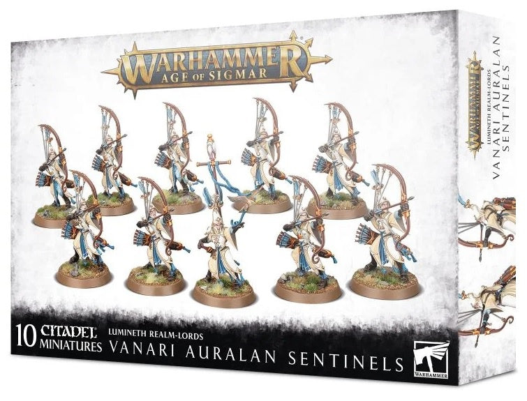 Warhammer Age of Sigmar - Lumineth Realm-Lords - Vanari Auralan Sentinels - Neuf