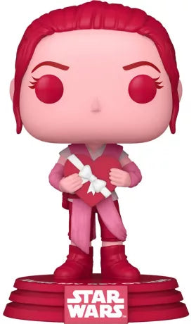FUNKO POP 588 - STAR WARS- VALENTINE'S DAY - REY - NEUF