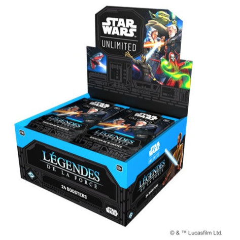 Star Wars : Unlimited - Boîte de 24 Boosters - Légendes de la Force - Neuve scellée