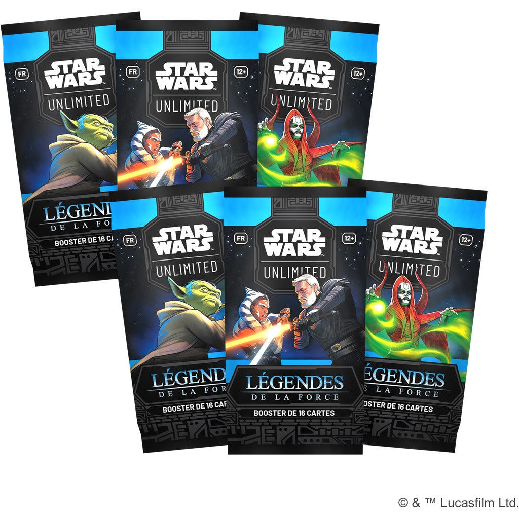 Star Wars : Unlimited - Pack Avant-Première - Légendes de la Force - Neuf scellé