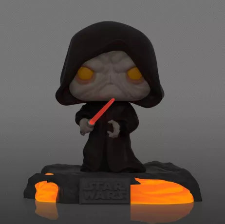 FUNKO POP 519 - STAR WARS - RED SABER SERIES VOLUME 1: DARTH SIDIOUS - GLOW IN THE DARK - NEUF