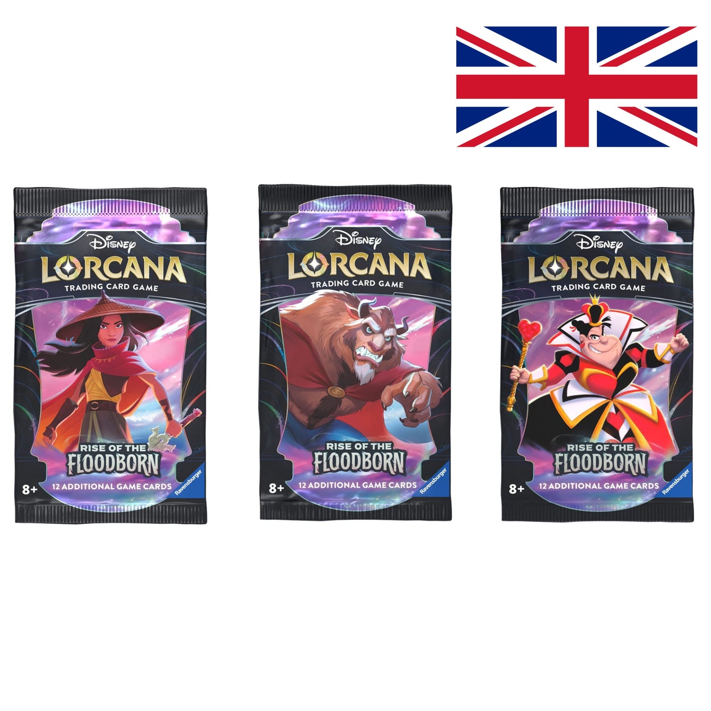 Disney Lorcana - Rise of the Floodborn - Booster vendu à l'unité en Anglais - Neuf
