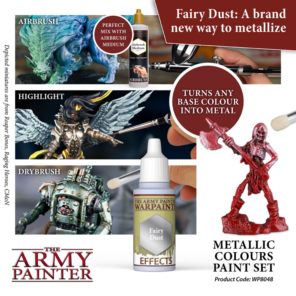 The Army Painter - Metallic Colours Paint Set - Neuf