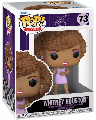 FUNKO POP 73 - WHITNEY - WHITNEY HOUSTON (I WANNA DANCE WITH SOMEBODY) - NEUF